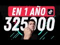 Como CRECER en TikTok 2023 ( 325k En 1 Año )