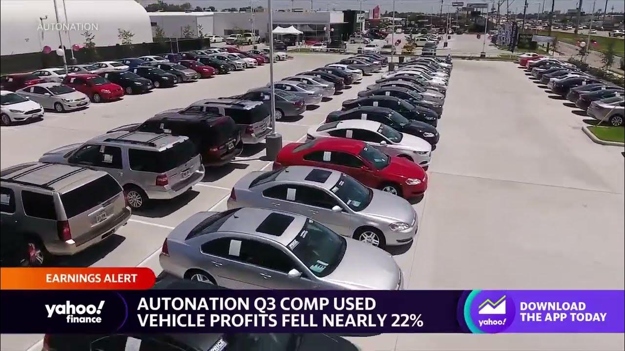 AutoNation stock rises as used car prices decline YouTube