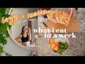 what i eat in a week (realistic & trying to be healthy-ish) *quarantine edition*