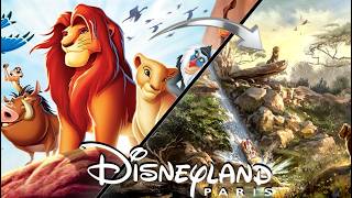 THE LION KING LAND CONSTRUCTION AND CLOSURES AT DISNEYLAND PARIS