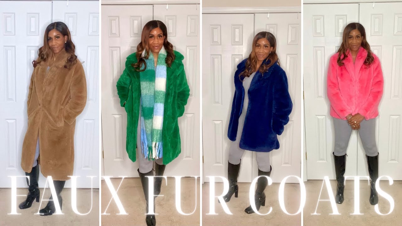 WINTER COATS 2024 FAUX FUR COLLECTION YouTube