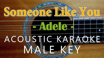 Thumbnail of Someone Like You - Adele [Acoustic Karaoke | Male Key]