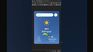 Weather App #android #codingcult #angular #programming #coder #backend #python #codinglife #codeing