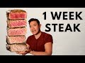 I only ate steak for a week
