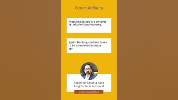 Day 5 of 100 : Scrum Artifacts