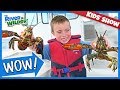 KIDS, LOBSTERS AND FUN | Tuna Fishing Adventure - YouTube for kids | RIVER AND WILDER SHOW