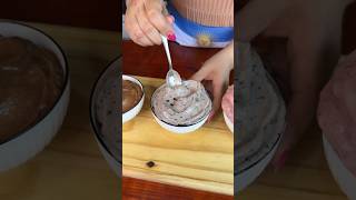 3 Sabores de helado con solo 2 ingredientes. Sin azúcar, sin leche y sin crema #icecream #helado