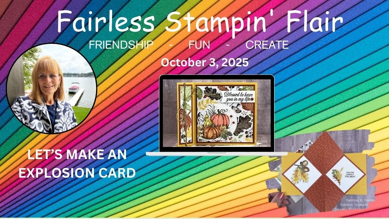 Explosion Card Tutorial 10 3 25 - YouTube