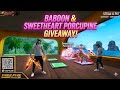 New Mysterious pet Giveaway 🔥 #freefire #giveaway Baboon and Sweetheart porcupine 