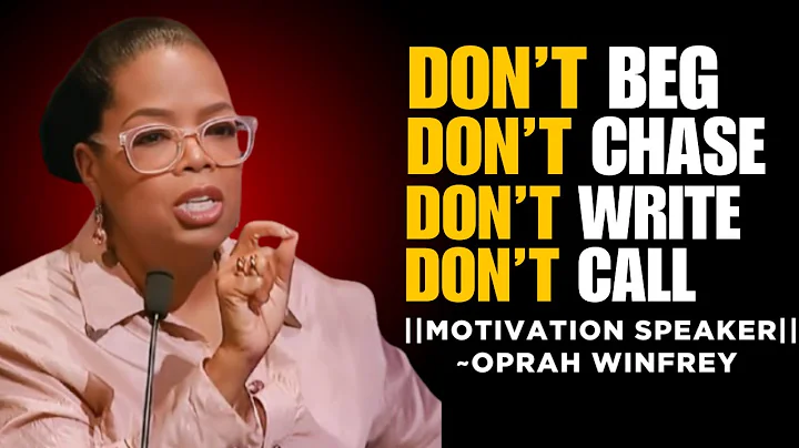 9 Things Women Should Not Do With Man | Oprah Winfrey Motivational Speech
