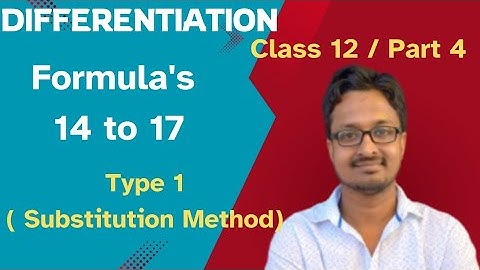 Differentiation | Part 4 | Inverse Trigonometric Derivatives | Class 12