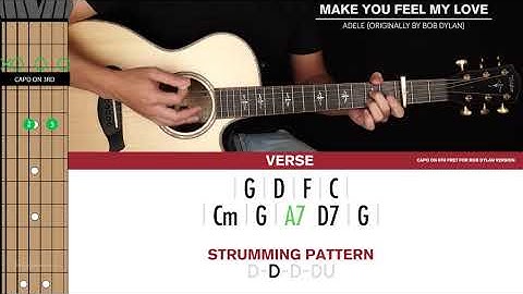 Make You Feel My Love Guitar version - Guitar performance video thumbnail