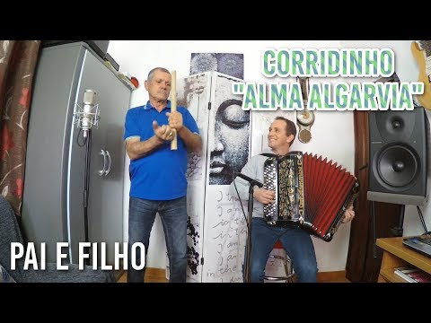 Corridinho Alma Algarvia | Pai e Filho | Pai na cana rachada e filho no acordeão