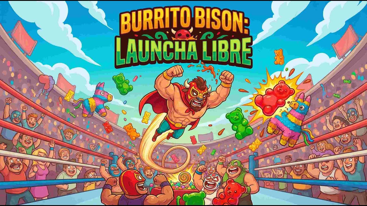 🌯💥 GRÁTIS – Burrito Bison: Launcha Libre (Android / iOS) 