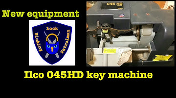 LPPtln (125) Ilco 045HD Key machine