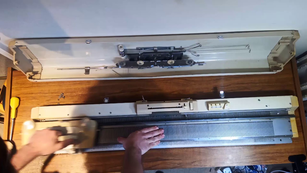 Knitting Machine Restoration part 1: Should you buy a machine from eBay?