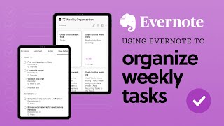 How to use Evernote to organize your weekly tasks screenshot 3