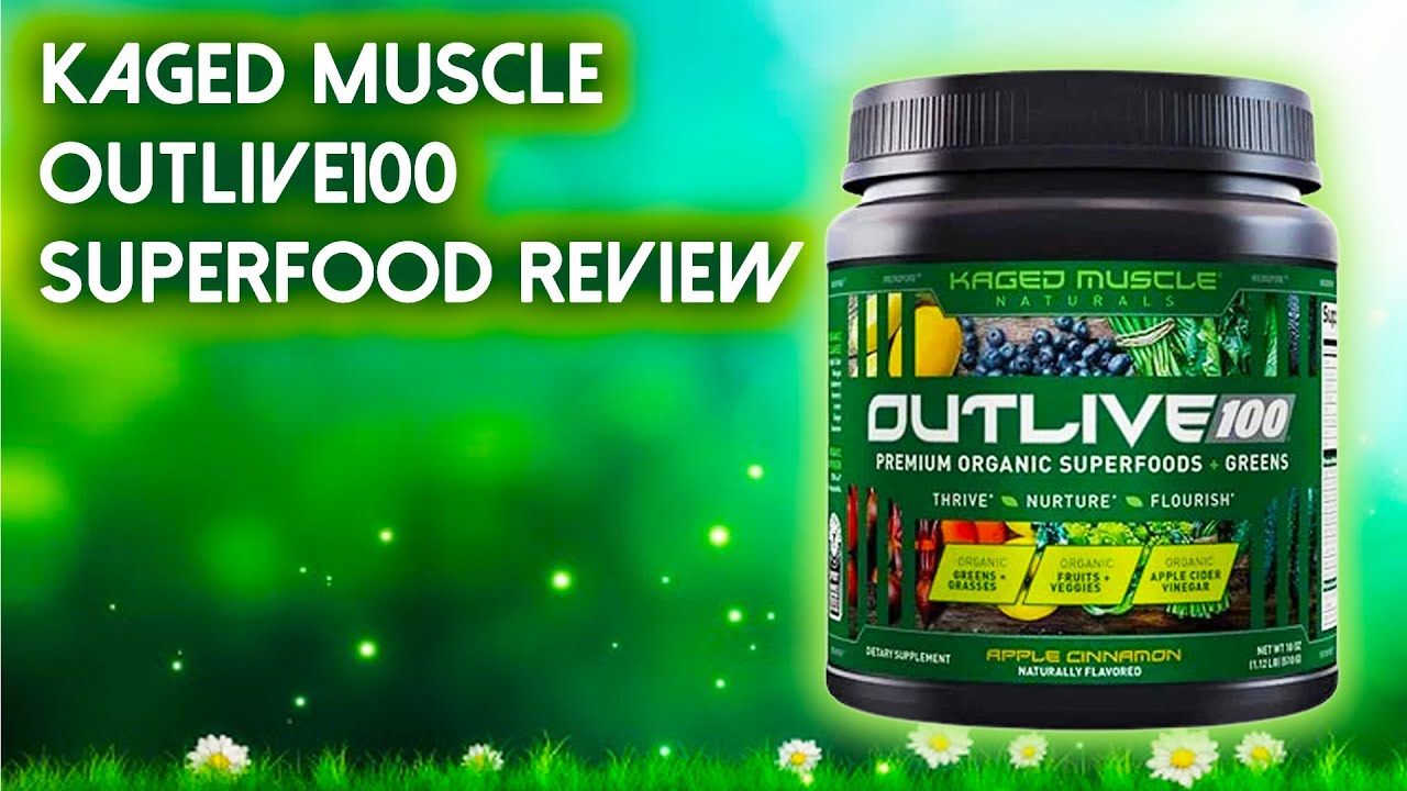 THE BEST GREENS EVER?!  Kaged Muscle Outlive 100 Greens Review 