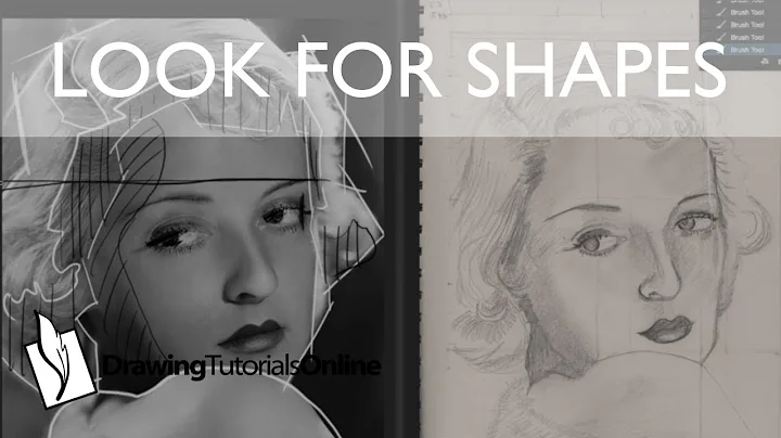How To Draw A Portrait Using Abstract Shapes