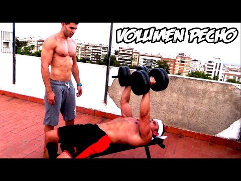 RUTINA DE PECHO EN CASA CON MANCUERNAS Y FLEXIONES PARA AUMENTAR MASA MUSCULAR – VOLUMEN