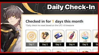 Honkai Star Rail Daily Check-In Rewards September 2023 - GINX TV