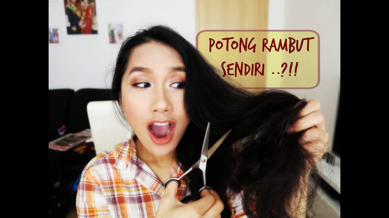  Potong  Rambut  Sendiri  di Rumah YouTube