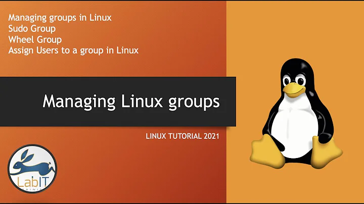 Linux groups explained | Sudo and Wheel | Linux tutorial 2021
