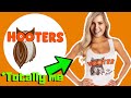 Irish Girl Tries Hooters NOT for the First Time
