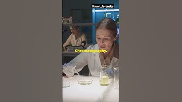 How thin layer chromatography solves crimes!