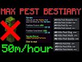 How to max pest bestiary fast 50mhour profit hypixel skyblock