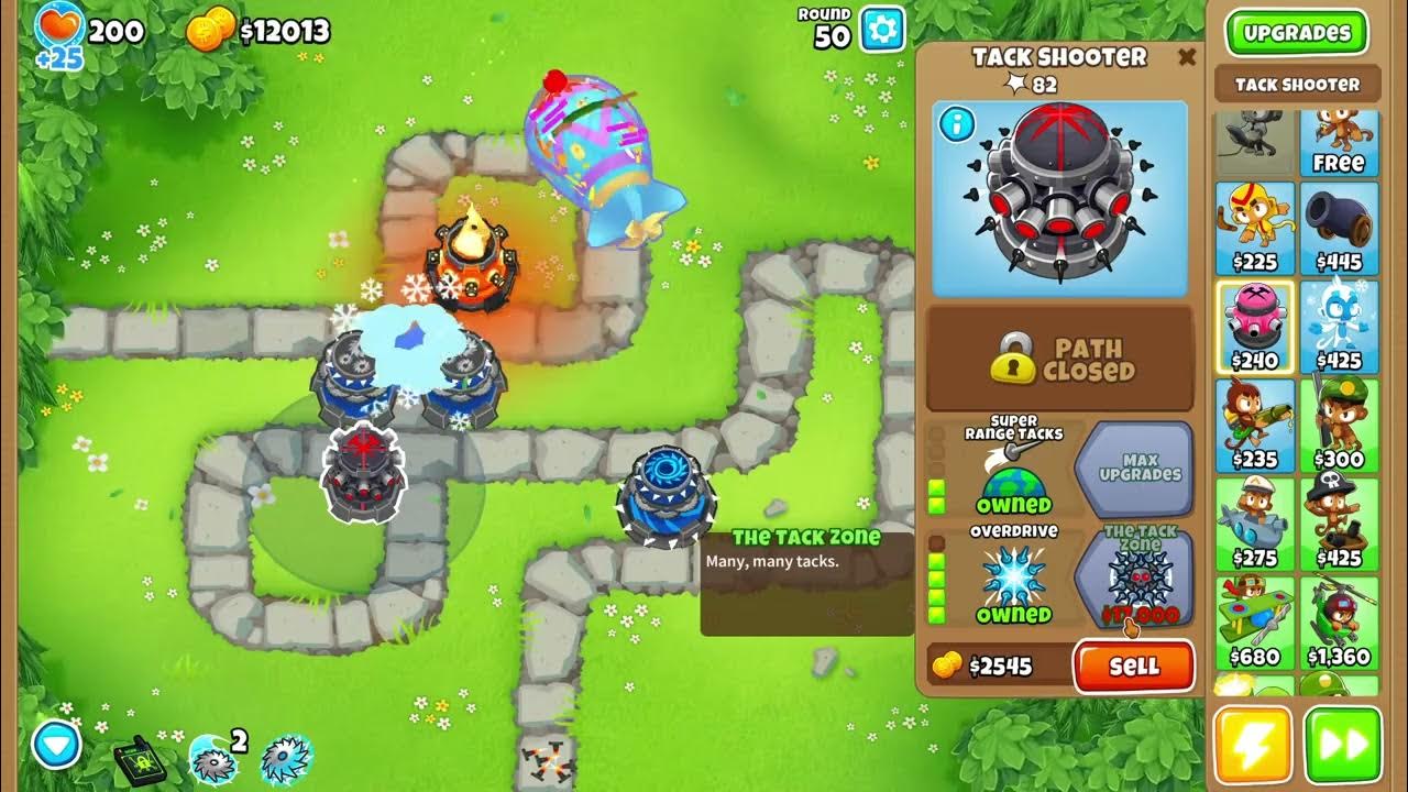 BTD6 grinding tack shooter xp YouTube