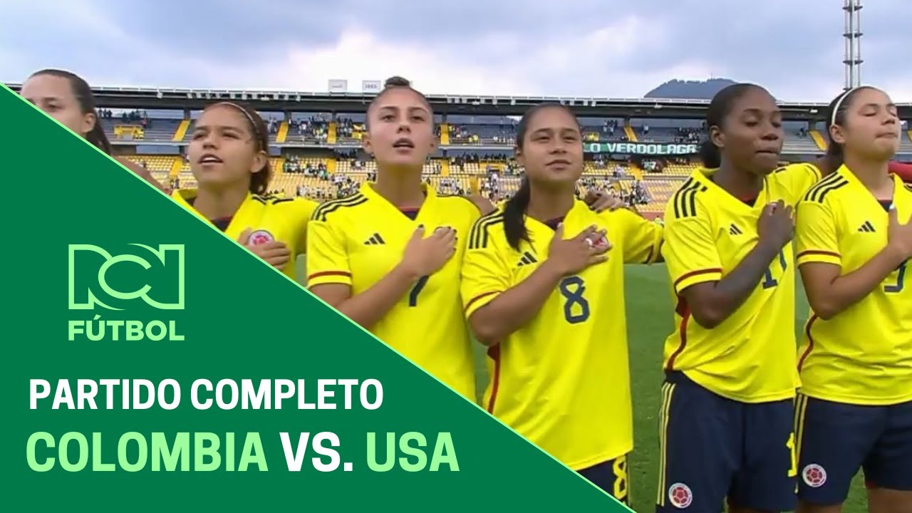 Partido completo: Colombia Sub 20 vs. Estados Unidos Sub 20 – Amistoso femenino