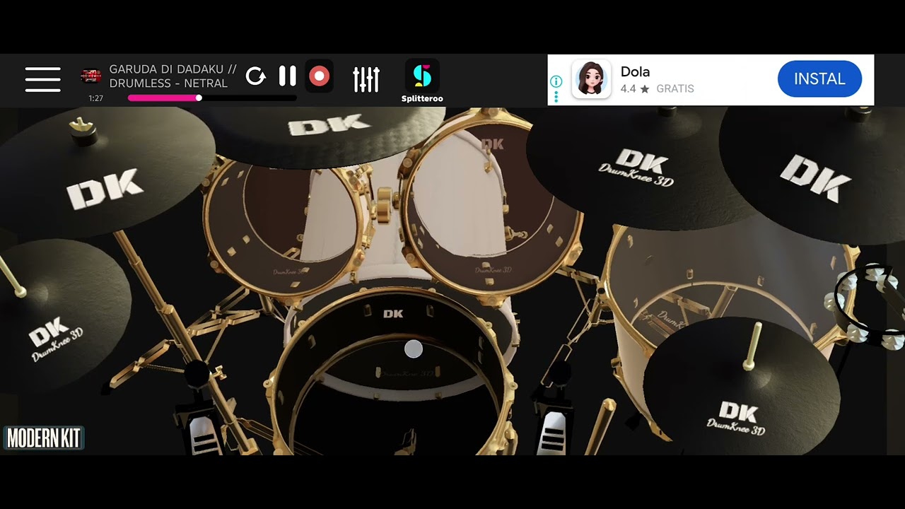 Garuda di dadaku- netral..( drum kne cover )