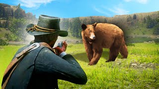 DEFEATING The MOST Dangerous Animals! (Red Dead Redemption 2) screenshot 5