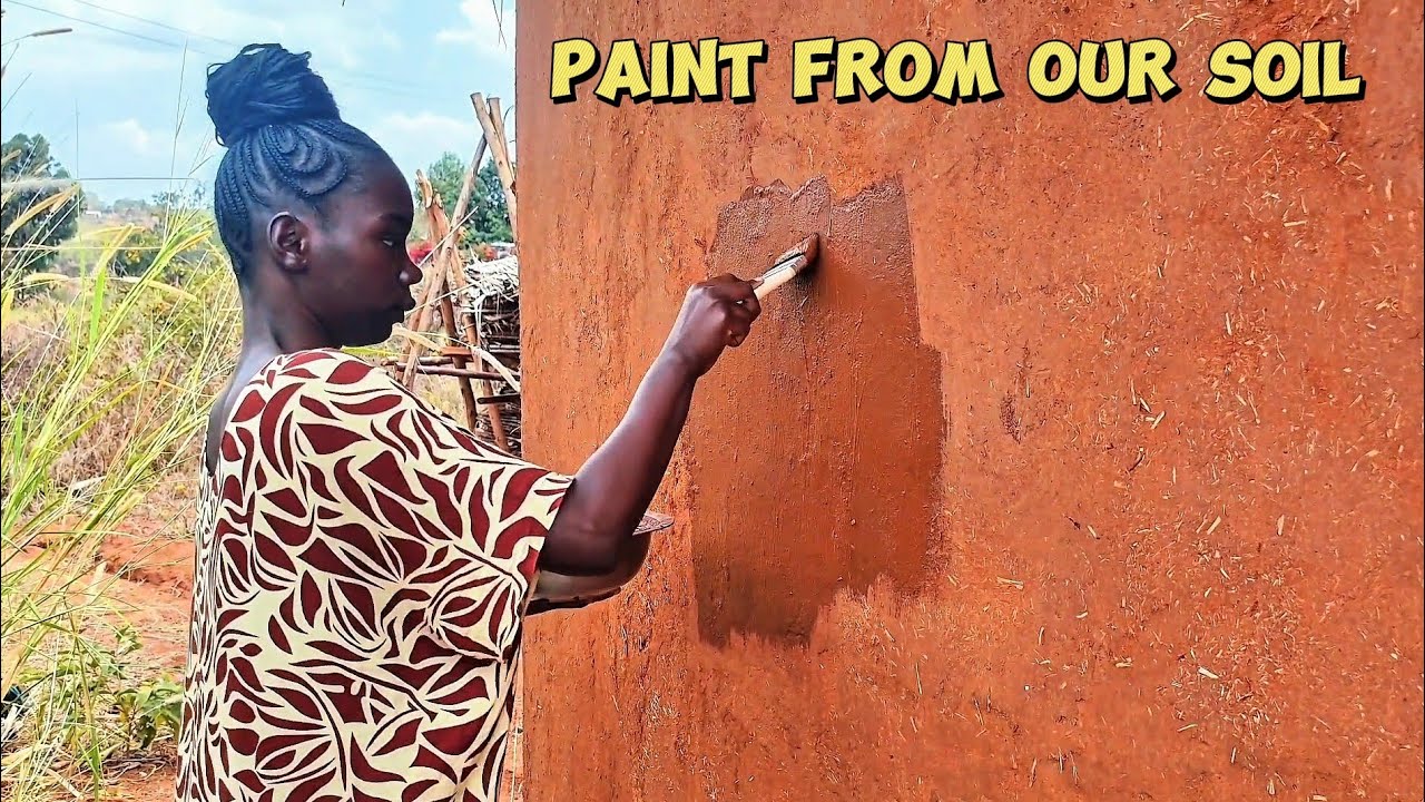 Как мы делаем натуральную краску для стен нашей деревни — шаг за шагом