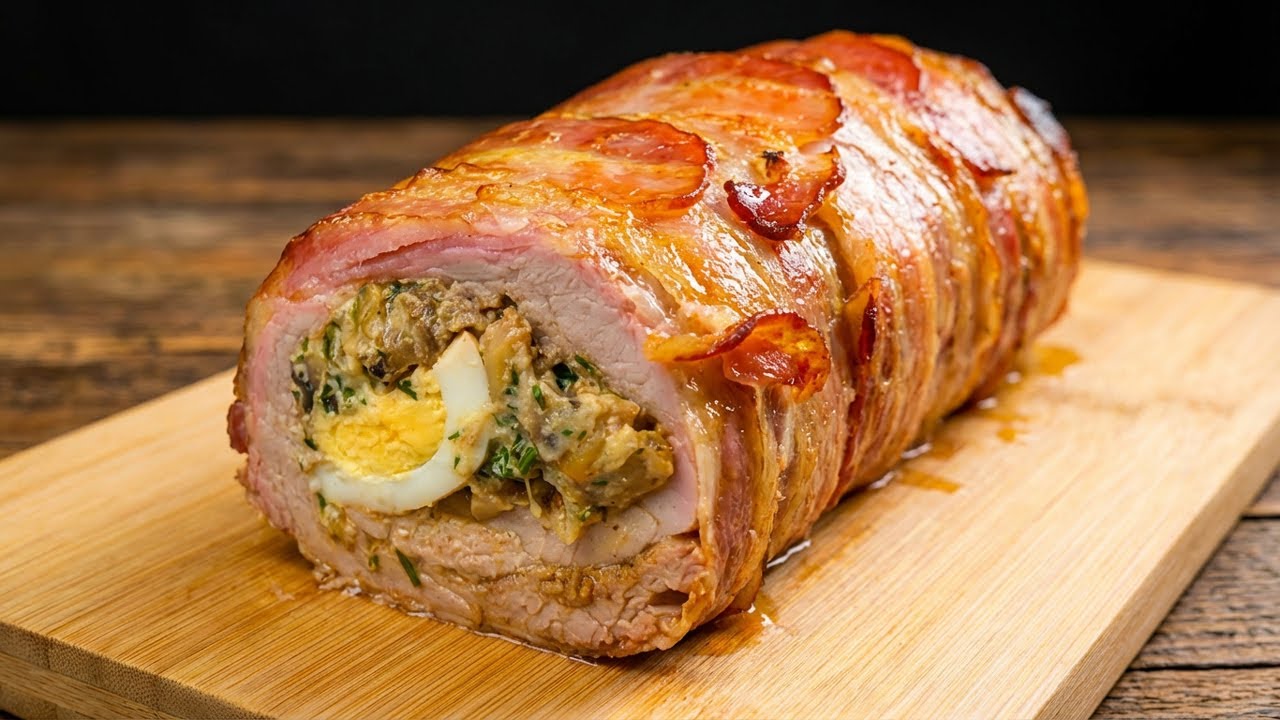 Отличная идея со свиной вырезкой! Праздничный рецепт, который всех удивит!