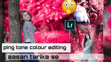 #pink #tone #lr_tutorial_#ak_editoz  pink tone-lightroom mobile editing tutorial 🔥 pink color lr in