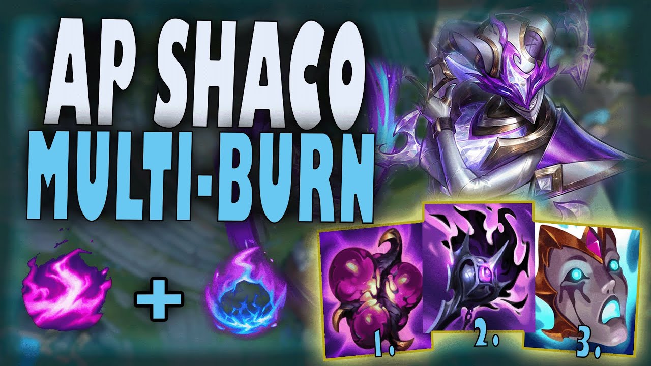 AP SHACO SUPPORT TAKES FULL CONTROL OF ENEMY JUNGLE (EASY BOX DAMAGE ...