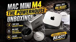 Mac mini with Apple M4 chip unboxing