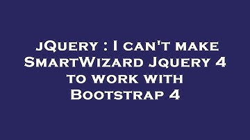 jQuery : I can