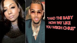 Chris Browns "BABYMAMA" Nia Guzman   Demands "MORE MONEY" For Herself?! Profile