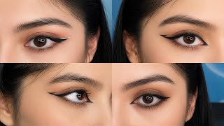 3 Different Eyeliner Styles ✨ | Easy Beginner-Friendly Tutorial❤️‍🔥😍#makeup #tutorial 