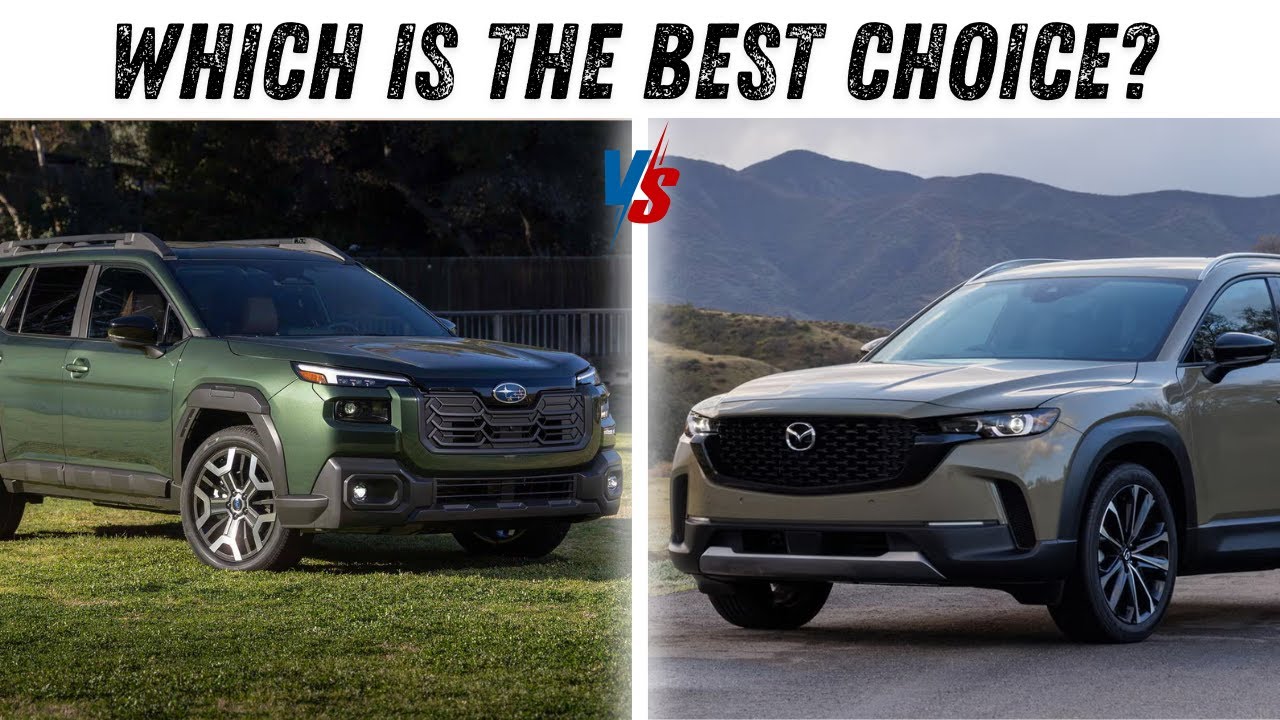 Subaru Outback 2026 против Mazda CX-50: решающая битва кроссоверов — что лучше?
