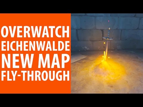Video: Det Finns Ett Coolt Dark Souls Påskägg I Den Nya Overwatch Eichenwalde-kartan