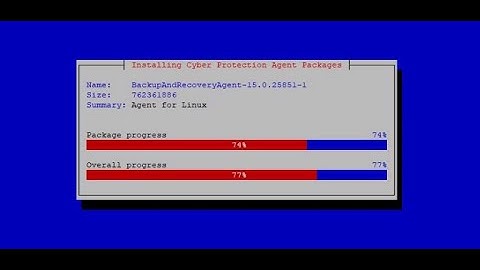 Installing Acronis Agent on Linux VM Step By Steps