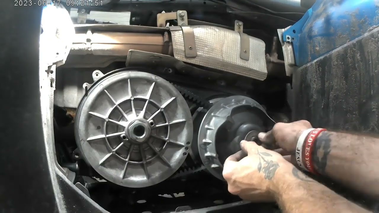 Cforce 500 belt swap / maintenance