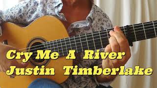 PDF Sample Cry  Me  A  River - Justin  Timberlake - fingerstyle  guitar  cover  by  Manol  Raychev guitar tab & chords by MANOL RAYCHEV.