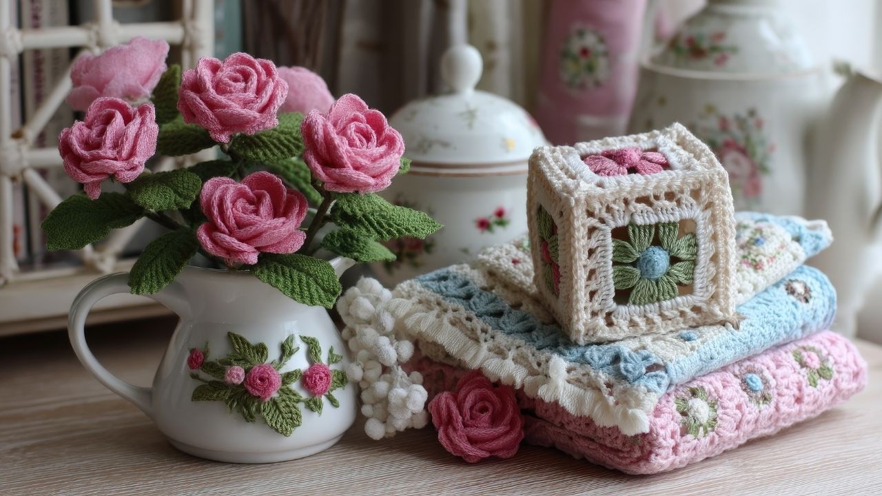 Whimsical Shabby Chic Crochet Decor | 10 Easy DIY Ideas for Your Home