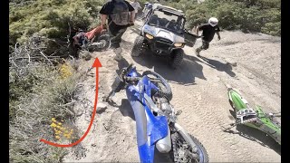 DIRTBIKE VS. UTV HEAD ON CRASH!!( HELICOPTER RESCUE)