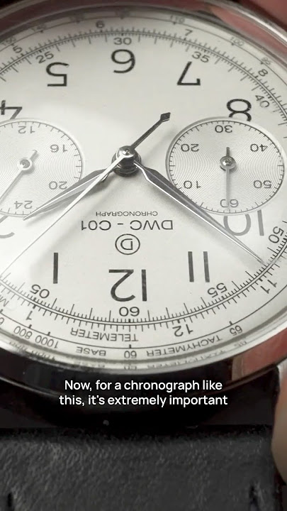 An exciting update on the progress of our chronograph.
